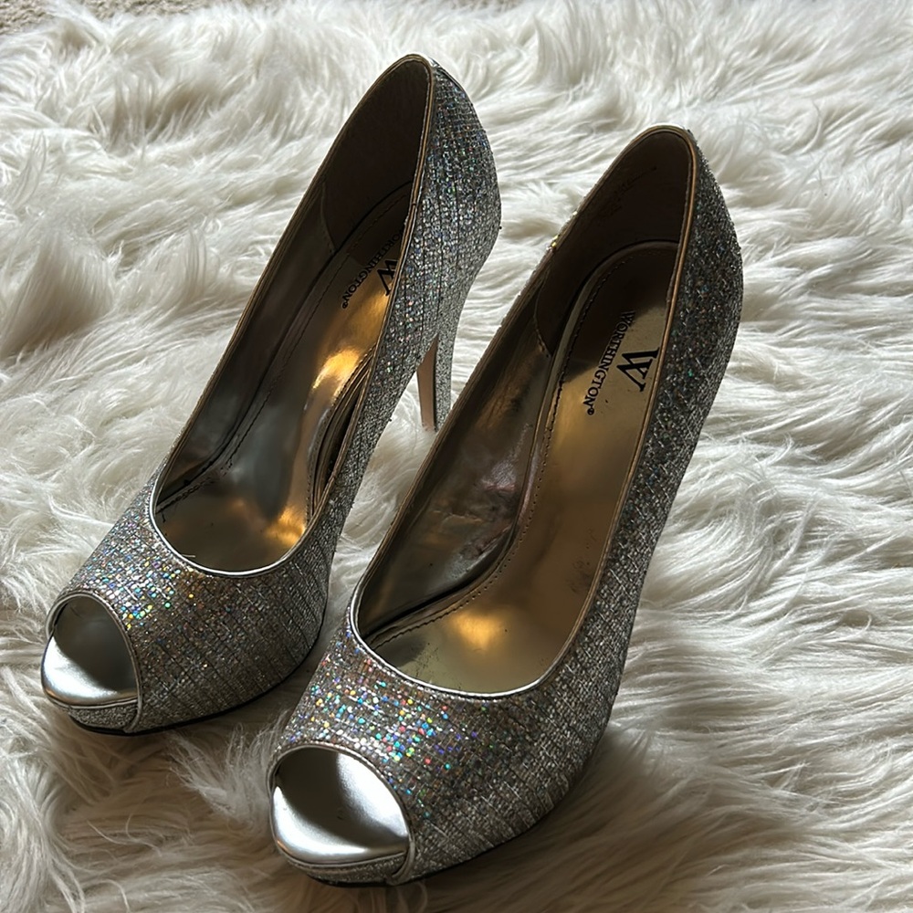 Worthington Halographic Heels Size 8M
